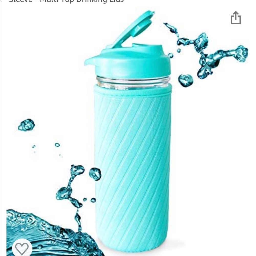 Masontops Bottle w/lid and sleeve Hydration Kit